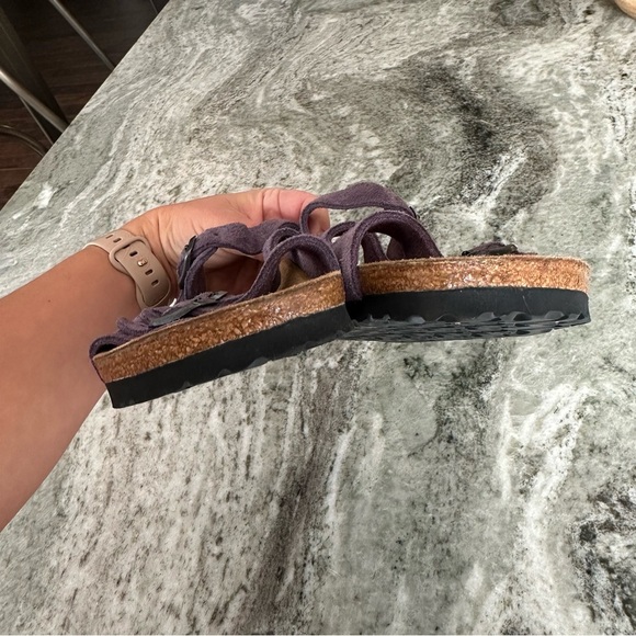 Birkenstock Florida light purple Suede Sandal size 37 Narrow NWOB - Picture 6 of 6